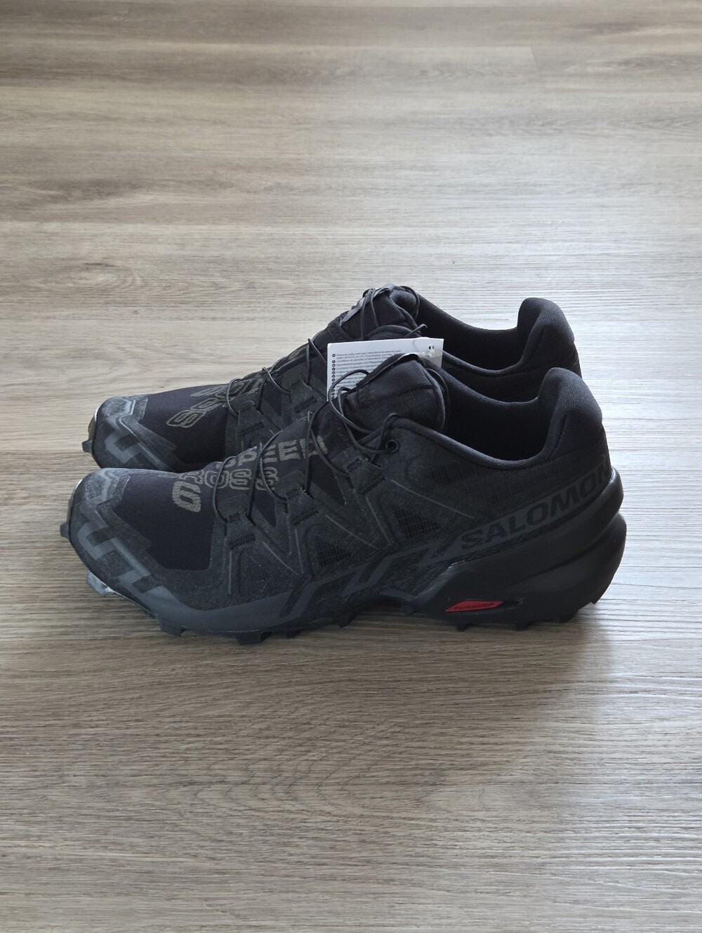 Salomon Speedcross 6 Trail Running Shoes Black Men's Size 8 US, EU 41⅓ - Picture 7 of 10